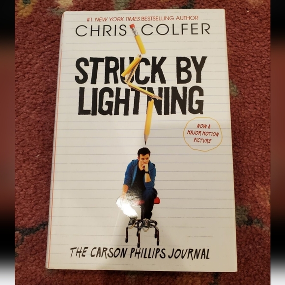 Struck by Lighting Book By Chris Colfer (Hardcover) - Picture 1 of 5
